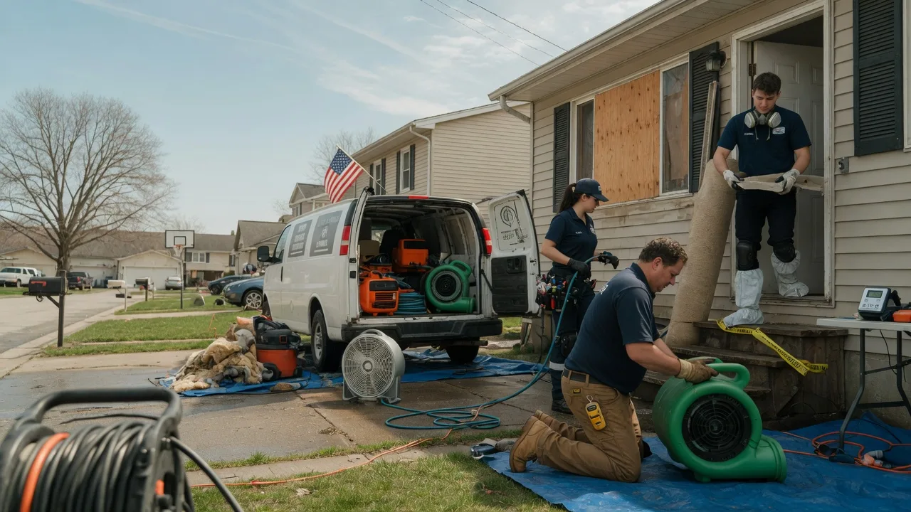 Water Damage Restoration in Ferndale, PA near me